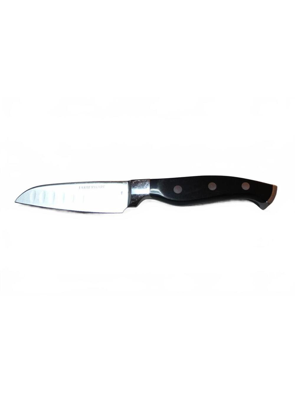 FARBERWARE 5 Inch Granton Edge Santoku Kitchen Prep Slicing Chopping Knife